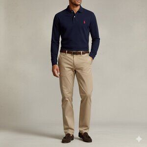 Polo Ralph Lauren Men's Size 36/32 Tan 650 Straight Leg Chino Pants